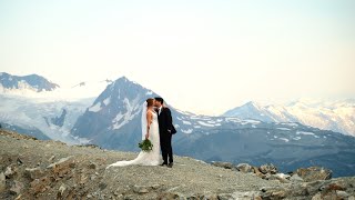 Whistler Blackcomb Sunset Jeep Elopement  Daniella  Carlos  Highlight Film [upl. by Urana786]