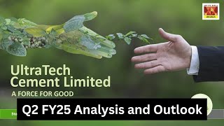 UltraTech Cement Q2 FY25 Result Analysis and Outlook 📊 companyanalysis futureoutlook ultratech [upl. by Florie]