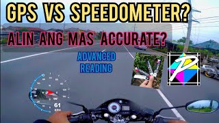 RAIDER 150 GPS VS SPEEDOMETER ANO MAS ACCURATE MECHANICALSENSOR TYPE  SPEEDOMETER VS GPS [upl. by Ahsienyt17]