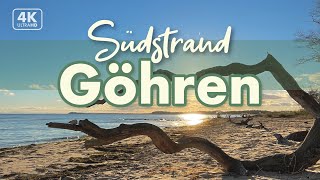 Südstrand von Göhren  Rügen Urlaub 2022 Relaxing 4K Walk  ASMR [upl. by Mal111]