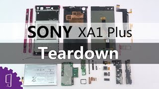 Sony Xperia XA1 Plus Teardown [upl. by Nennek]