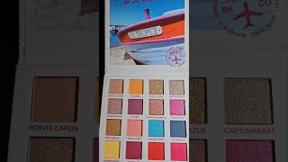 Swatches In Channel BH Cosmetics Summer In Tropez Cosmetics Eyeshadow Palette [upl. by Methuselah]