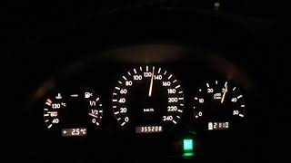 Mercedes Ml 400 cdi from 120kmh to 207 [upl. by Neural875]