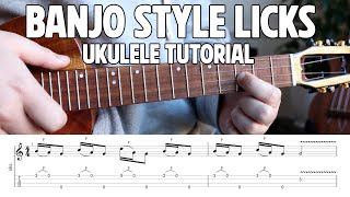 Beautiful and Fun Banjo Roll Fingerpicking for the Ukulele [upl. by Iluj]