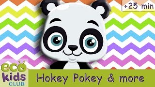 Hokey Pokey  more  My EcoKids Club [upl. by Aihsram451]