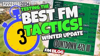 COUNTDOWN 4321 III  Testing the Best FM24 Tactics  Football Manager 2024 [upl. by Austreng217]