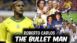 How great is Roberto Carlos remembering the legend of power shoot  Real Madrid  Brazil [upl. by Idden379]