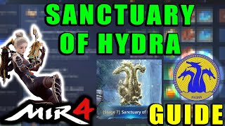 MIR4  Sanctuary Of Hydra Guide Hydrakin Guide Cryptic Stones Whereabouts 1 2 3 Septaria [upl. by Hulbard]