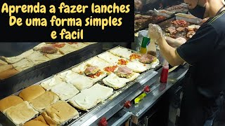 COMO FAZER LANCHES AULA 1 PARA INICIANTES X EGG E X CALABRESA [upl. by Innob]