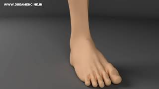 How Ankle Replacement is done  Explained in 3D Animation Medical Animation Surgical Video [upl. by Tija]