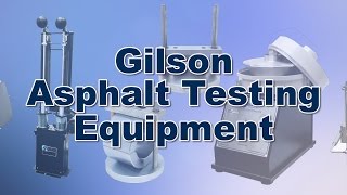 Gilson Asphalt Testing Equipment [upl. by Mas487]