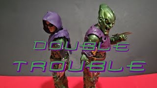 SHF and Marvel Legends SpiderMan No Way Home Green Goblin Review [upl. by Ariik]