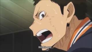 karasuno vs shiratorizawa last point amv [upl. by Suirada20]