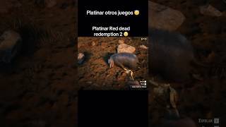 Platinar Red dead redemption 2 😔 gaming reddeadredemption2 triste platino edit viralshorts [upl. by Tound]