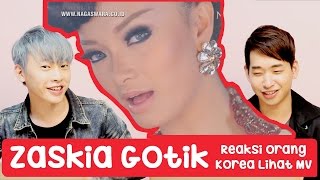 REAKSI Orang Korea Lihat MV ZASKIA GOTIKㅣDANGDUTㅣNagaswara [upl. by Castle]