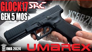 Glock 17 Gen 5 MOS by SRC  Umarex  IWA 2024 Airsoft [upl. by Raynell]