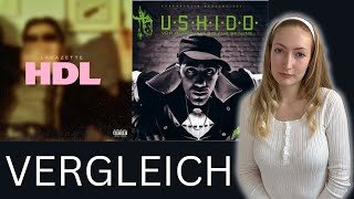 LacazetteBushidoVergleich  Der Aeternus Beat durch die Zeiten im DeutschRap [upl. by Oiuqise]