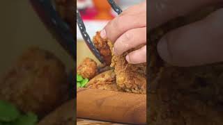 Levelup ang fried chicken by adding herbs and spices Check the full recipe here ↑↑↑  Chef Tatung [upl. by Icak184]