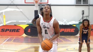 Eltramon Smith Jr Highlights at SPIRE Academy 68 Wing With AllAround Game [upl. by Valina]