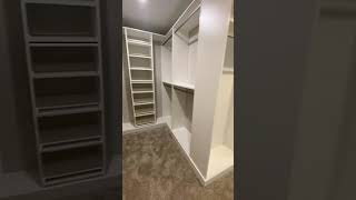 Transform your Bedroom Closet  Organization Ideas for your Dream Closet  Walk Through Aesthetic [upl. by Hartfield273]