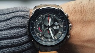 CASIO EDIFICE EF558D1AV Review  Bang for the buck [upl. by Herzberg]