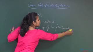 Polymers Cross Linked  Network Polymer Video Chemistry  IIT JEE Main NEET BITSAT Online Coaching [upl. by Siramed]