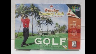 Waialae Country Club N64  The N64 Podcast Episode 12 [upl. by Yanat]