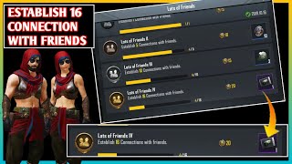 New Trick  Easy Complete Establish 16 connection with friends [upl. by Noyerb]