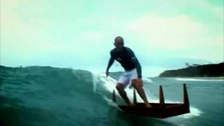 Kelly Slater Surfing with a table [upl. by Nosae]