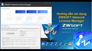 Hướng dẫn cài đặt license network ZWCAD ZW3D  ZWSOFT Network License Manager [upl. by Healy]