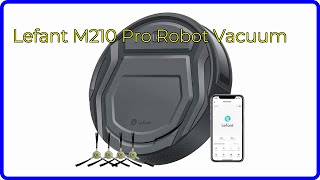 REVIEW 2024 Lefant M210 Pro Robot Vacuum ESSENTIAL details [upl. by Gilder621]