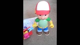 Talking Handy Manny with Tools and Paper Work Complete [upl. by Nalyac]