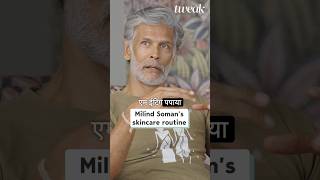 Milind Soman’s Secret to Glowing Skin  Papaya and Home Remedies [upl. by Annawek]