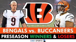 Bengals Winners amp Losers vs Buccaneers Joe Burrow Dax Hill Maema Njongmeta Jackson Carman [upl. by Cele]