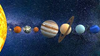 Names of Solar System Planets Animated Space Flashcards [upl. by Aleta]