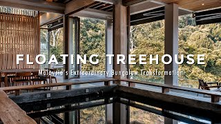 Inside A Floating Treehouse  Most Hidden OpentoForest House Tour  Nature Family Retreat Home [upl. by Kuster]