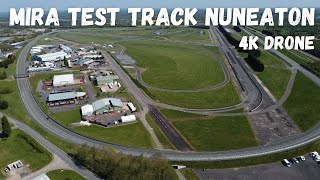 Mira Test Track Nuneaton 4K Drone [upl. by Einnoc]