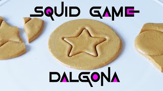 How to Make Squid Game Cookies  Squid Game Dalgona Candy recipe [upl. by Duffie142]