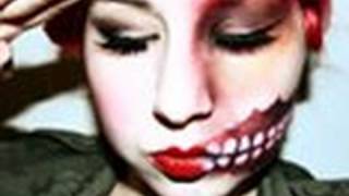 Halloween Tutorial MObscene Dancer Girl [upl. by Gwenny]