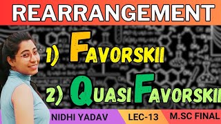 Favorskii Rearrangement Quasifavorskii Rearrangement Mechanism StereochemistryExamples [upl. by Akenit]