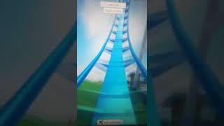 Theme park tycoon 2 Hyper Coaster quotHammerheadquot Sneak peak🎢🦈Themeparktycoon2 Rollercoaster shorts [upl. by Lleznol712]