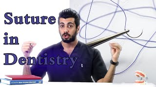 Suture in dentistry شنو احتاج حتة اكدر اسوي سوجر [upl. by Onirefez]