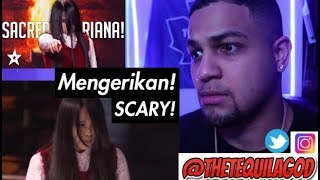 The Sacred Riana Magician Scales Wall  Americas Got Talent 2018 Reaction [upl. by Aderb]