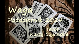 WagaPaździernik 2024TarotKarty CygańskiePraca UczuciaFinanseZdrowieRodzinaSzczęście [upl. by Ynaffad262]