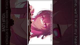 Nightcore  Your Love  Lyrics shorts Alban Chela Marin Hoxha amp Veronica Bravo [upl. by Ostap]