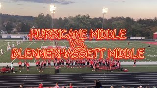 Hurricane Middle vsBlennerhassett Middle 2022 [upl. by Narton]