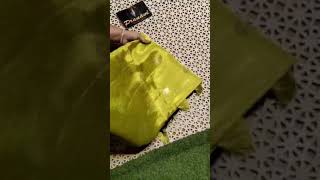 ytshorts shorts silksarees Jute silk saree [upl. by Emirac158]