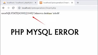 XMPP Error  SQLSTATE42000 1049 Unknown databases [upl. by Nauquf]