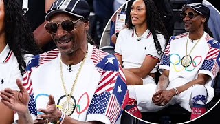 Snoop Doggs Patriotic Olympics Outfit in Paris [upl. by Libbi]