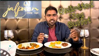 Jalpaan Vegetarian Restaurant  Unlimited Veg Buffet699  Begumpet Hyderabad [upl. by Nuahsel]